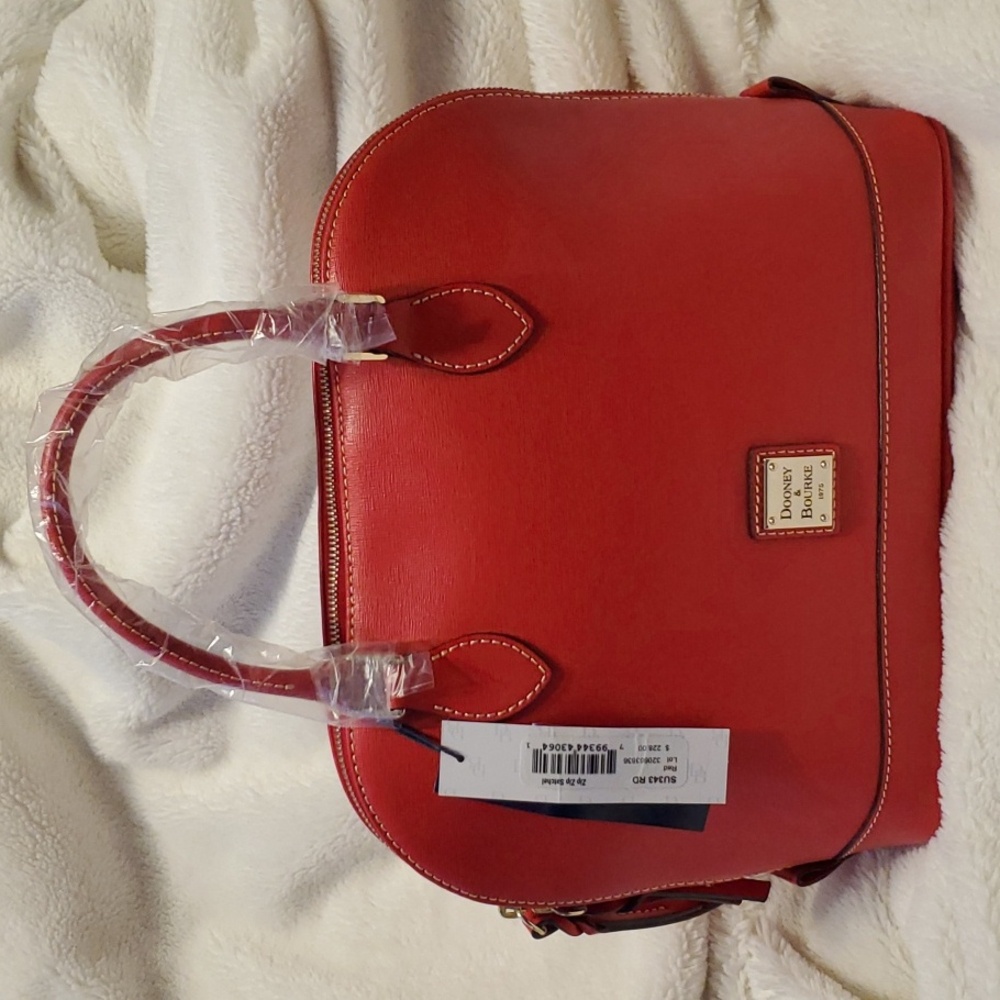 Dooney & Bourke Cherry Red Satchel